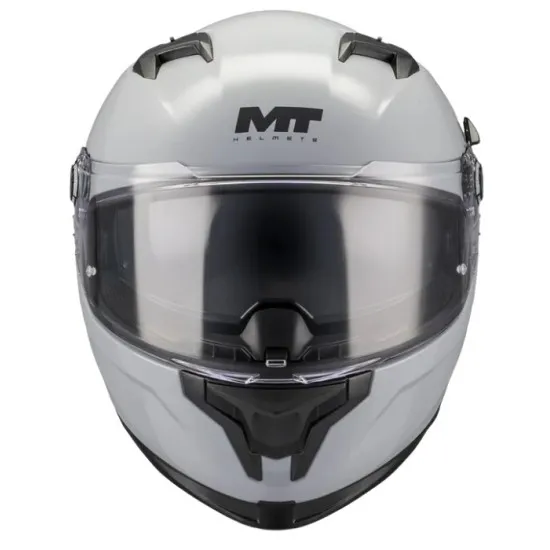 Каска MT Braker SV PURE A12 Grey с ECE 22.06 и вграден слънчев визьор