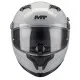 Каска MT Braker SV PURE A12 Grey с ECE 22.06 и вграден слънчев визьор