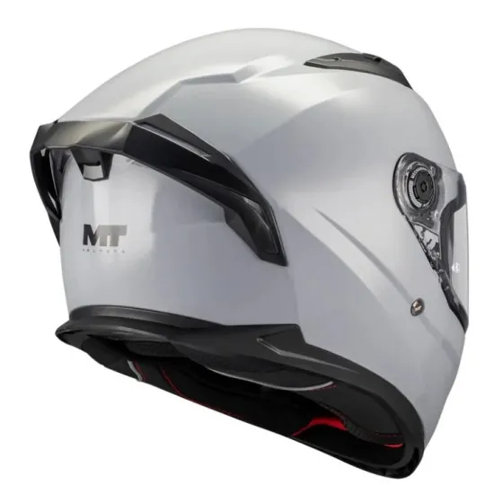 Каска MT Braker SV PURE A12 Grey с ECE 22.06 и вграден слънчев визьор