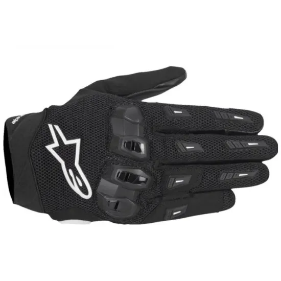 Спортни мото ръкавици Alpinestars SP X 5 Air BK/WH с TPU протектори и перфорирана козя кожа