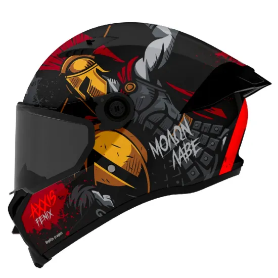 Интегрална мото каска Axxis Fenix Hoplita B5 Matt ECE 22.06