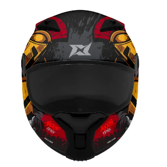 Интегрална мото каска Axxis Fenix Hoplita B5 Matt ECE 22.06