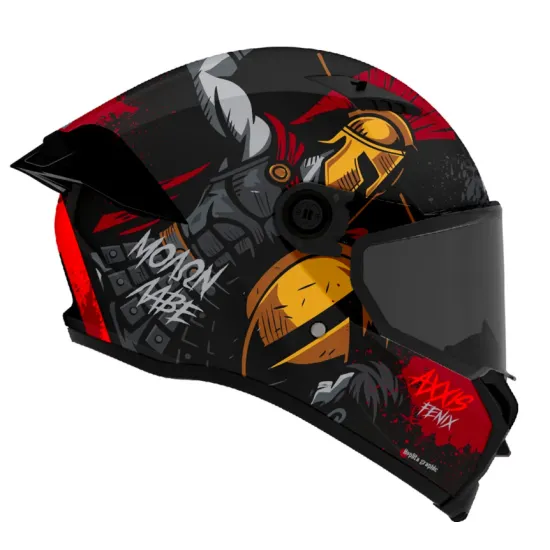 Интегрална мото каска Axxis Fenix Hoplita B5 Matt ECE 22.06