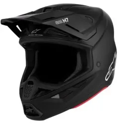 Мотокрос каска ALPINESTARS SM7 BLACK-MATT