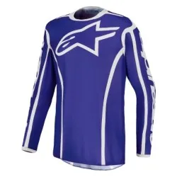 Мотокрос джърси Alpinestars FLUID APEX V2 BLUE/WHITE