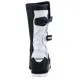 Trial мото ботуши Alpinestars Tech-T BK/WH Black White от кожа и микрофибър