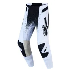 Мотокрос брич ALPINESTARS TECHSTAR SWAN WHITE/BLACK