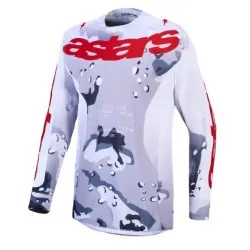 Мотокрос джърси ALPINESTARS RACER AIR LONE GY/CAM/WH/RD