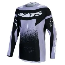 Дамско мотокрос джърси Alpinestars TECHSTAR SWAN VIO/BK