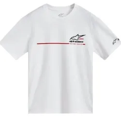 Мото тениска ALPINESTARS CSF P1 WHITE