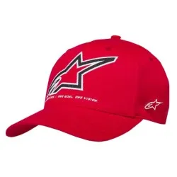 Шапка ALPINESTARS BILL LINEOUT RED