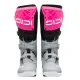 Мотокрос ботуши Sidi Crossair X Grey Fluo Pink с Materiis подметка