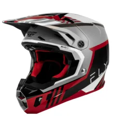 Мотокрос каска FLY RACING Formula CC Strike- Grey/Red/Black/White