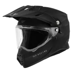 Ендуро каска FLY RACING Trekker - Black Matt