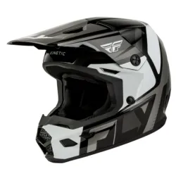 Детска мотокрос каска FLY RACING Kinetic Scrap Black/White/Grey