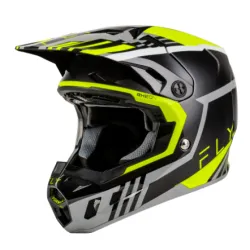 Мотокрос каска FLY RACING Formula CC Strike- Grey/Black/Hi-Vis
