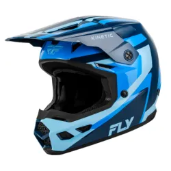 Мотокрос каска FLY RACING Kinetic Sync - Navy/Blue/Light Blue