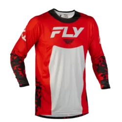 Мотокрос блуза FLY RACING Lite Flake- Red/Grey/Black