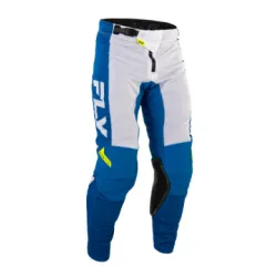 Мотокрос брич FLY RACING Kinetic Mesh Blue / White / Hi-Vis