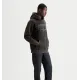 Тъмносив оувърсайзд суичър Alpinestars с snow-wash ефект, бродирана кръгова мото графика отпред и подплатена качулка