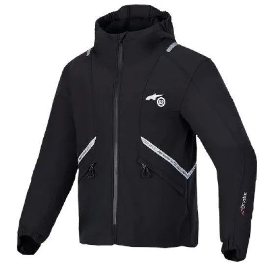 Мото яке Alpinestars C-5 Drystar Black водоустойчиво с Nucleon Flex Level 1 протектори