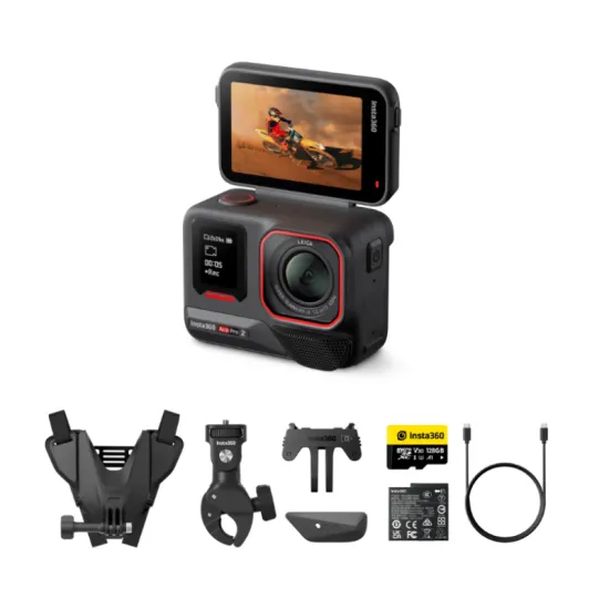 Екшън камера Insta360 Ace Pro 2 Motorcycle Bundle