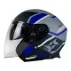 Скутер каска Axxis MIRAGE DAMASKO D7 Matt Blue - защита и комфорт за градски мотористи