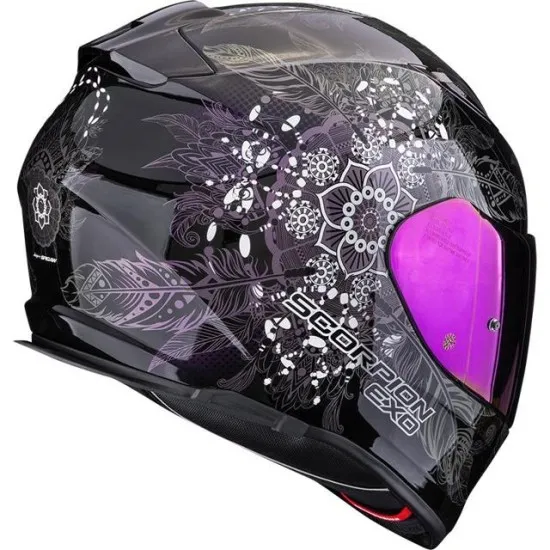 Каска Scorpion EXO-491 Dream Black/Chameleon – пълнолицева каска ECE 22.06