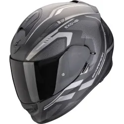 Каска Scorpions Exo 491 Kripta Black Matt/Silver