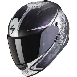 Каска Scorpions Exo 491 Run Black Matt/Sylver