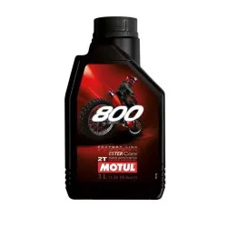 MOTUL 800 2T OFF ROAD Factory Line – 100% синтетично масло за двутактови офроуд двигатели (1L)
