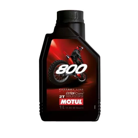 MOTUL 800 2T OFF ROAD Factory Line – синтетично масло за офроуд мотоциклети 1L