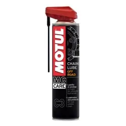 MOTUL CHAIN LUBE OFF ROAD C3 – Смазка за вериги, крос и ендуро (жълта, 400 мл)
