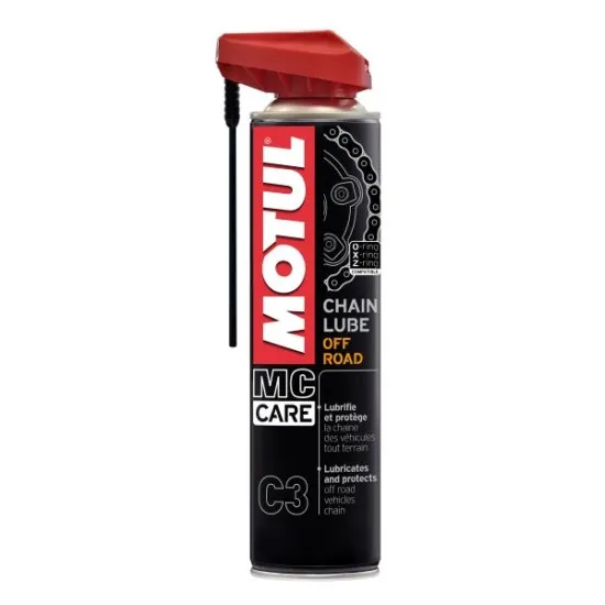 MOTUL CHAIN LUBE OFF ROAD C3 – Смазка за офроуд и ендуро мото вериги 400 мл
