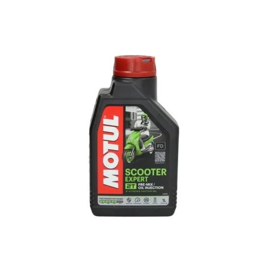 MOTUL SCOOTER EXPERT 2T – Полусинтетично масло за 2-тактови скутери 1L