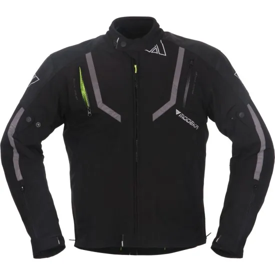 Мото яке Modeka Eloy Black с Hitex® мембрана и вентилационни ципове