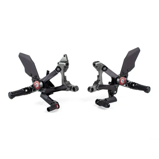 GILLES REARSET MUE2 BK – Регулируема конзола за Streetfighter V4 Конзола GILLES REARSET MUE2 BK за Streetfighter V4 1100 ABS 2022
