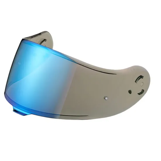 Визьор Shoei за Neotec 3 - Иридиев син – Оригинален аксесоар с UV защита