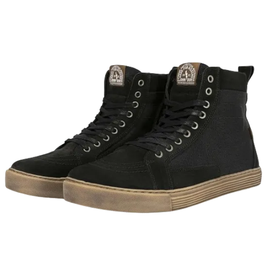 Мото боти JOHN DOE NEO BLACK/BROWN, водоустойчиви, подсилени за защита