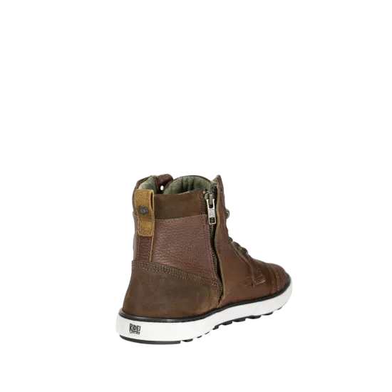 Мото боти John Doe Shifter Brown – кожени винтидж обувки с XTM-Fiber защита