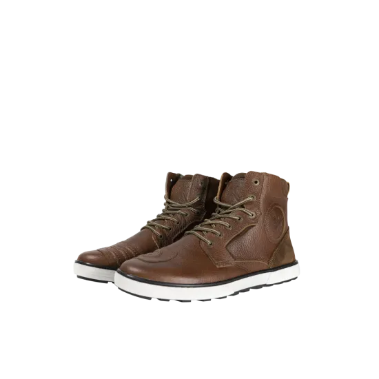 Мото боти John Doe Shifter Brown – кожени винтидж обувки с XTM-Fiber защита