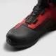 Мото боти REBELHORN Core Black Red с ATOP закопчаване и TPU защита