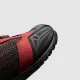 Мото боти REBELHORN Core Black Red с ATOP закопчаване и TPU защита