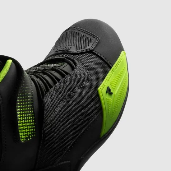Мото боти Rebelhorn Swift Black Fluo Yellow с mesh панели и CE 1222 защита