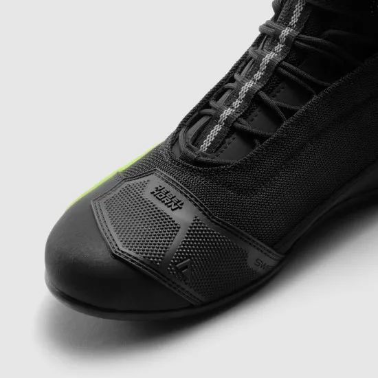 Мото боти Rebelhorn Swift Black Fluo Yellow с mesh панели и CE 1222 защита