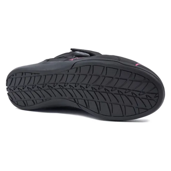 Дамски мото обувки REBELHORN SPARK II LADY BLACK/PINK – с протектори и вентилация