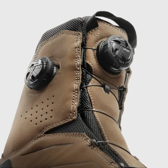 REBELHORN DEFENDER-X DESERT – туристически мото боти от кожа и Cordura® с Vibram® подметка