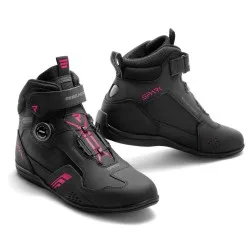 Дамски мото боти Rebelhorn Spark 3 Black/Pink