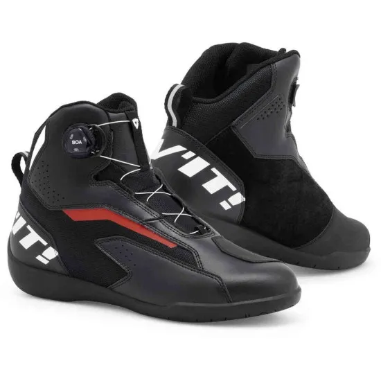 Мото обувки REV'IT! Jetspeed Pro - Черно/Червено, с BOA® Fit System и SEESOFT защита