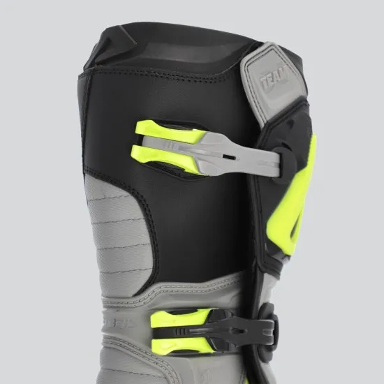 Мотокрос ботуши Acerbis X-Team 2.0 Black Fluorescent Yellow с TPU защита